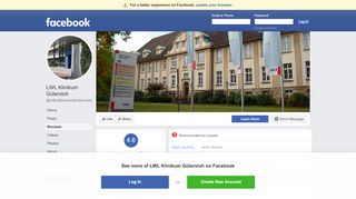 
                            7. LWL Klinikum Gütersloh - Reviews | Facebook