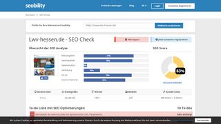
                            7. lwv-hessen.de | SEO Bewertung | Seobility.net