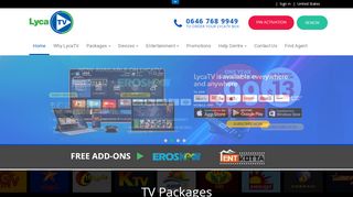 
                            8. Lyca TV - Live TV Channels | Watch live TV Shows Online