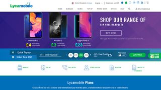 
                            7. lycamobile.co.uk - Best SIM only deals, Pay as …