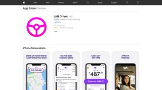 
                            9. Lyft Driver on the App Store