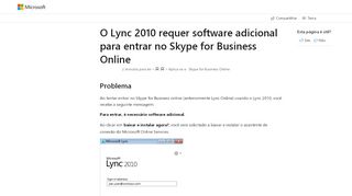 
                            9. Lync 2010 requires additional software to sign into Skype ...
