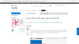 
                            6. Lync 2013 web app login prompt - social.technet.microsoft.com