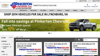 
                            9. Lynchburg - 2014 Aspen Vehicles for Sale - Pinkerton Chevrolet Buick ...