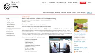 
                            11. lynda.com: Online Video Tutorials and Training | The New ...