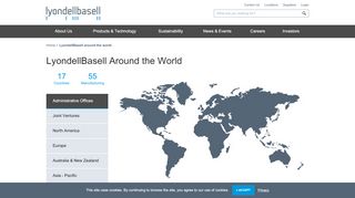
                            4. LyondellBasell around the world | LyondellBasell