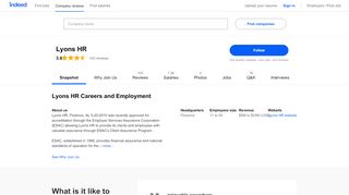 
                            5. Lyons HR Careers and Employment | Indeed.com