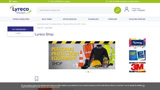 
                            2. Lyreco Shop - Lyreco UK