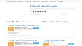 
                            7. Lytespeed Learning Coupon - getsetcoupon.com