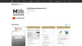 
                            7. ‎M life Rewards MasterCard on the App Store - …