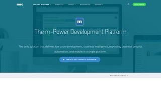 
                            6. m-Power: Low-Code Development, BI, and BPM in one Platform - Mrc