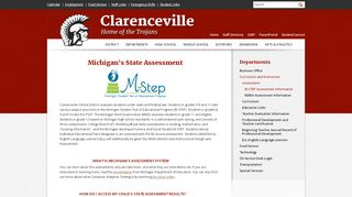 
                            9. M-STEP Assessment Information - Assessment - Curriculum and ...