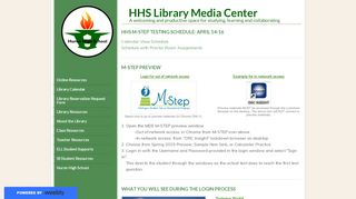 
                            5. M-STEP Preview - HHS Media Center