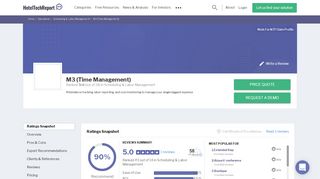 
                            5. M3 (Time Management) Reviews - Ratings, Pros & Cons, Alternatives ...