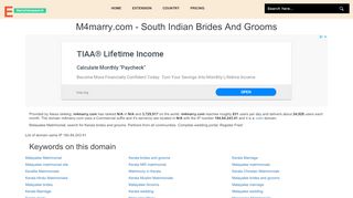 
                            6. M4marry.com - Malayalee Brides And Grooms