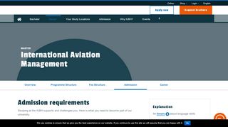 
                            3. MA International Aviation Management Admission | IUBH