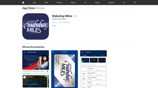 
                            5. ‎Mabuhay Miles on the App Store - apps.apple.com