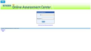 
                            5. MAC: Login - MHS Online Assessments