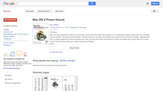 
                            8. Mac OS X Power Hound - Page 522 - Google Books Result