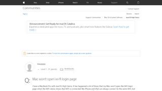 
                            6. Mac won’t open wi-fi login page - Apple Community