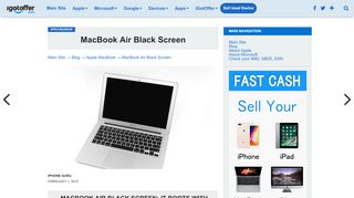 
                            9. macbook air black screen how to proceed to repair the issue