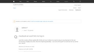 
                            6. macbook air won't let me log in - Apple Community