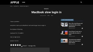 
                            5. MacBook slow login in - iphoneteile.com
