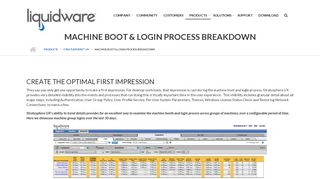 
                            8. Machine Boot & Login Breakdown Stratusphere UX Feature - Liquidware