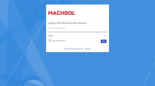 
                            8. MachSol Automation Solution ® - Login to Control Panel