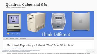 
                            6. Macintosh Repository – A Great “New” Mac OS Archive | Quadras ...