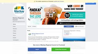 
                            4. Mackay Regional Council - Home | Facebook - Business Manager