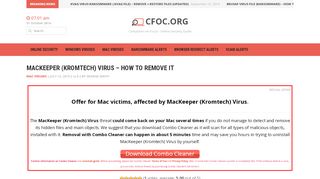 
                            9. MacKeeper (Kromtech) Virus – How to Remove It | …