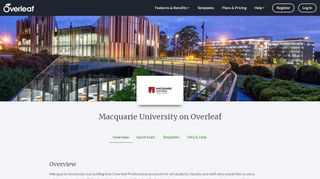 
                            5. Macquarie University - Overleaf, Online LaTeX Editor