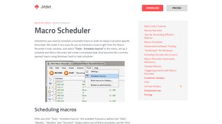 
                            2. Macro Scheduler - JitBit