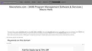 
                            7. Macrohelix.com - 340B Program Management Software ...