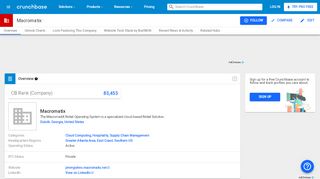 
                            8. Macromatix | Crunchbase
