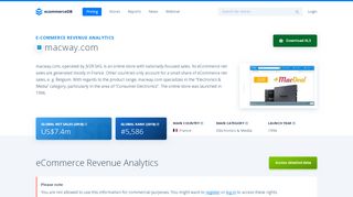 
                            7. macway.com revenue | ecommerceDB.com