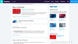 
                            6. Macy's American Express Credit Card Reviews - WalletHub