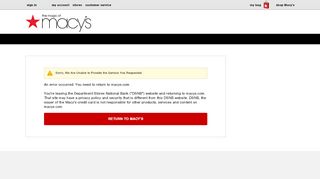 
                            3. Macy's Credit Card: Sign On