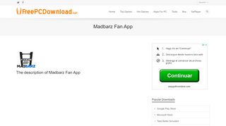 
                            6. Madbarz Fan App - For PC (Windows 7,8,10,XP) Free Download