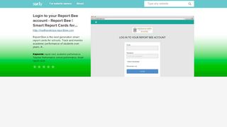 
                            3. madhavakripa.reportbee.com - Login to your Report Bee ...