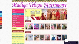 
                            4. Madiga Matrimony Telugu | Madiga Brides Grooms | Marriage ...