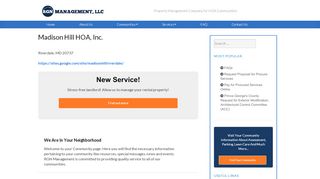 
                            8. Madison Hill HOA, Inc. - RGN Management, LLC
