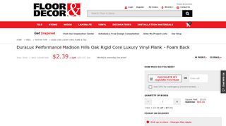 
                            7. Madison Hills Oak Rigid Core Luxury Vinyl Plank - Foam Back ...