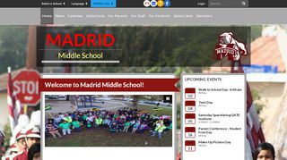 
                            2. Madrid Middle School: Home