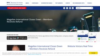 
                            6. Magellan International Closes Down – Members Receives Refund ...