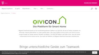 
                            10. Magenta SmartHome Qivicon Plattform | Telekom