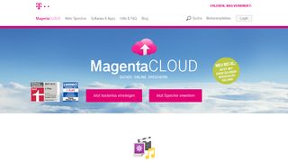 
                            1. MagentaCLOUD - Ihr kostenloser Cloud Speicher | …