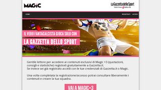 
                            3. Magic - La Gazzetta dello Sport