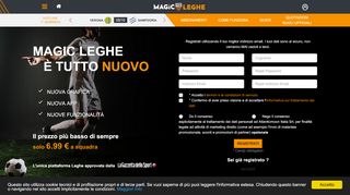 
                            1. Magic Leghe - Gestione Leghe